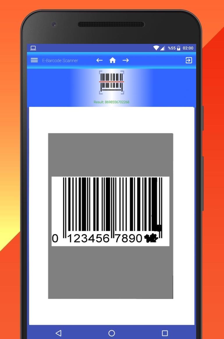 phần mềm ứng dụng Barcode Scanner